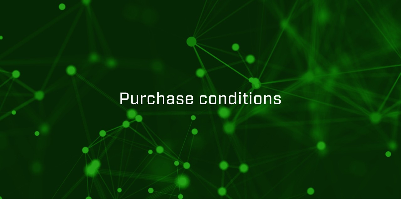 purchase conditions