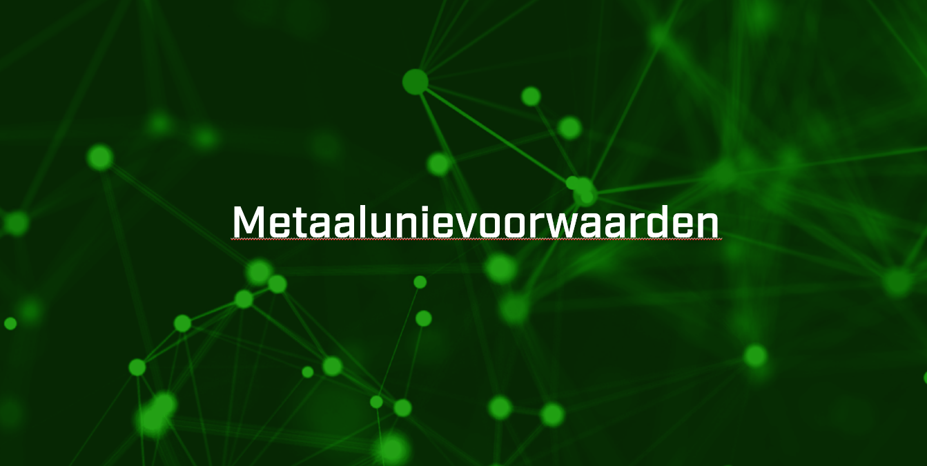 metaalunievoorwaarden